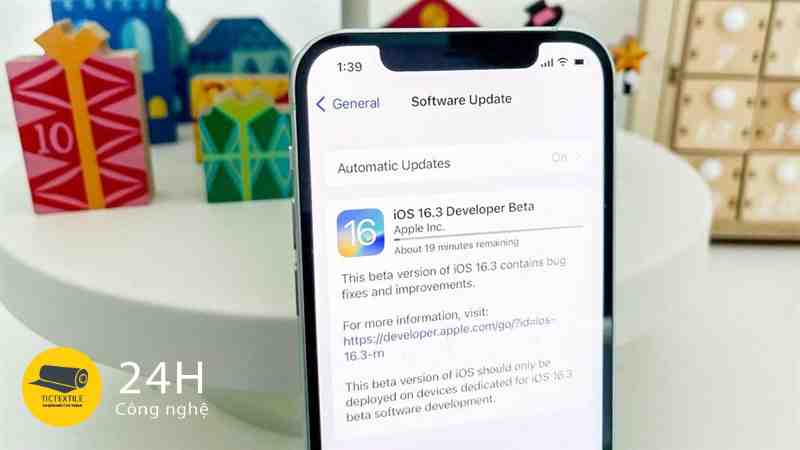 Apple bất ngờ tung ra iOS 16.3 beta 1 dành cho các nhà phát triển