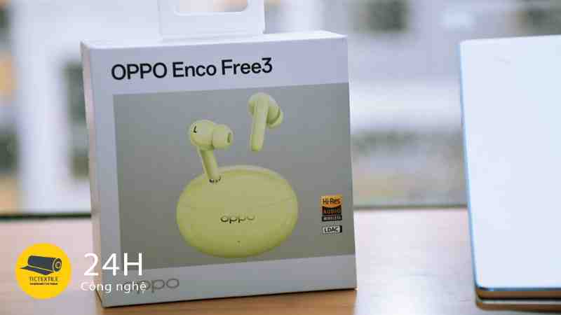 Trên tay OPPO Enco Free3: Tai nghe không dây dùng màng loa sợi tre đầu tiên trên thế giới