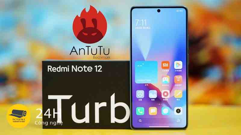 Redmi Note 12 Turbo có điểm AnTuTu vượt nhiều flagship chạy Snapdragon 8+ Gen 1